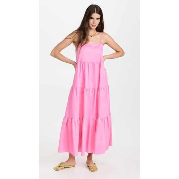 Charlie Holiday Isabella Maxi Dress Pink - Picture 3 of 13